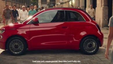 Photo de Fiat 500 Red, une fibre éco-responsable