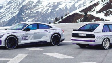 Photo de Audi RS e-tron GT Ice Race Edition : cadeau d’anneaux-versaire