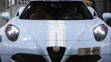 Photo de Hommage : Alfa Romeo 4C Unica, one-off insolent !