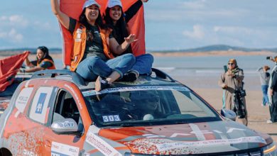 Photo de Rallye Aïcha des Gazelles 2024 : Dacia Maroc et ses collaboratrices sur le podium