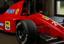 Photo de F1 historiques: la Ferrari F92A de Jean Alesi mise aux enchères