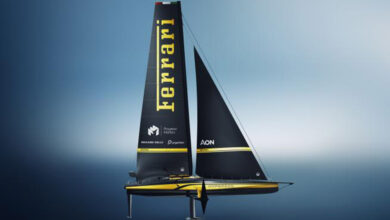 Photo de Sport nautique : Ferrari prépare un voilier géant pour viser des records en mer