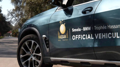 Photo de Sponsoring : Smeia-BMW, transporteur officiel du Trophée Hassan II