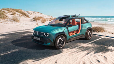 Photo de Concept : Renault ressuscite l’esprit plage de la 4L avec le JP4x4