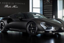 Photo de Alfa Romeo 33 Stradale « Perla Nera » : le carbone à l’état brut