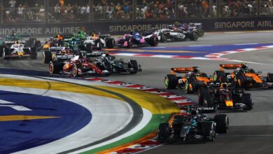 Photo de F1 GP de Singapour 2026 : chaleur extrême, pluie et pollution mettent les pilotes à rude épreuve