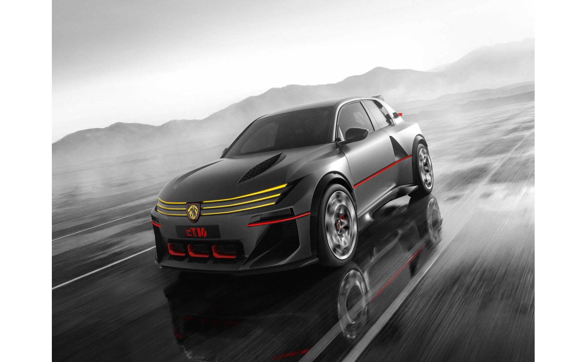 Peugeot E-T16 Concept électrique dévoilé au Mondial de Paris 2026.